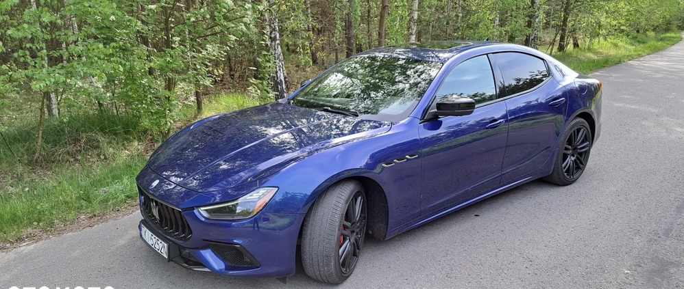 Maserati Ghibli cena 299000 przebieg: 16100, rok produkcji 2021 z Pasłęk małe 742